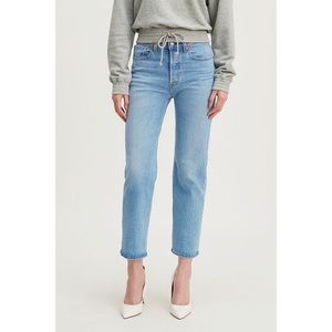 Levi’s Women Wedgie Straight Jeans in Jive Indigo